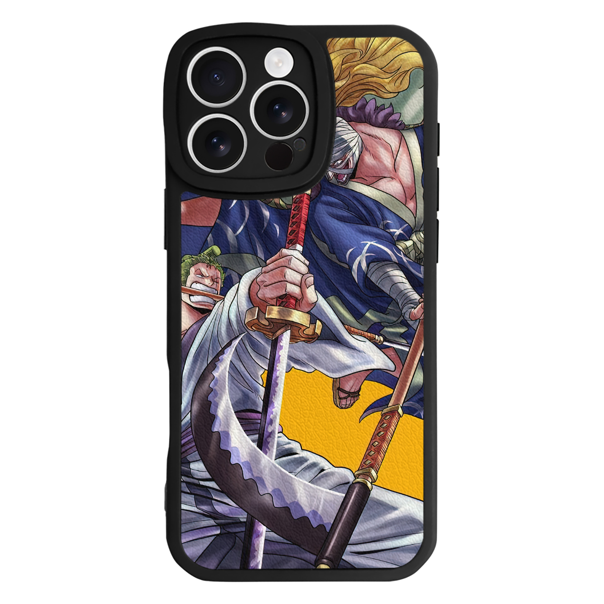 （画像用） ワンピース ONE PIECE 【iPhone 16シリーズ対応】シリコンスマホケース（レザー調） 材質：シリコン